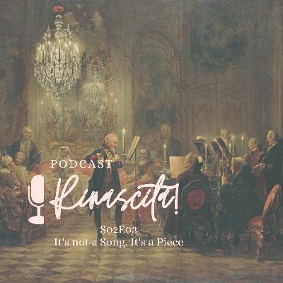 It's Not a Song. It's a Piece It's Not a Song. It's a Piece