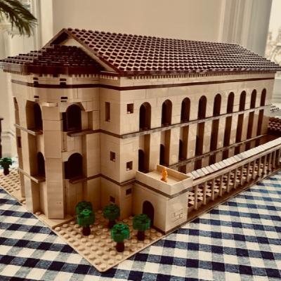 X-050: "Achtung Baustelle" - römische Bauwerke aus Klemmbausteinen, mit Jens Georg Feierabend {Stadtmuseum Trier}