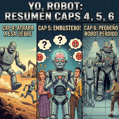 Tres robots, tres dilemas: Resumen de 4,5 y 6 Yo, Robot