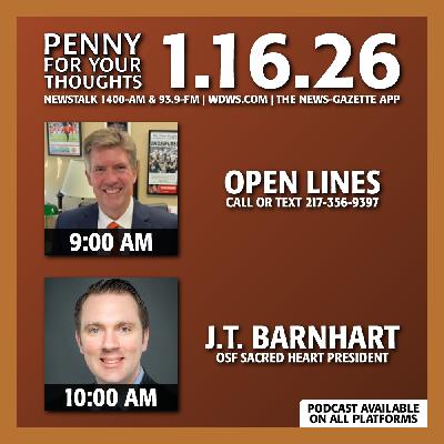 Penny for Your Thoughts 1-16-26 Penny for Your Thoughts 1-16-26