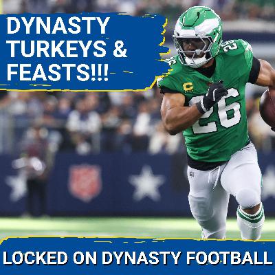 Biggest Dynasty TURKEYS & FEASTS From 2025 Fantasy Season | What Happened To Saquon Barkley?