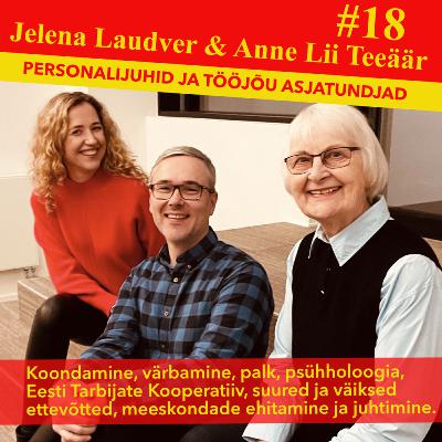 #18 Jelena Laudver ja Anne Lii Teeäär - Personalijuhtimine ja "inimresurss" #18 Jelena Laudver ja Anne Lii Teeäär - Personalijuhtimine ja "inimresurss"