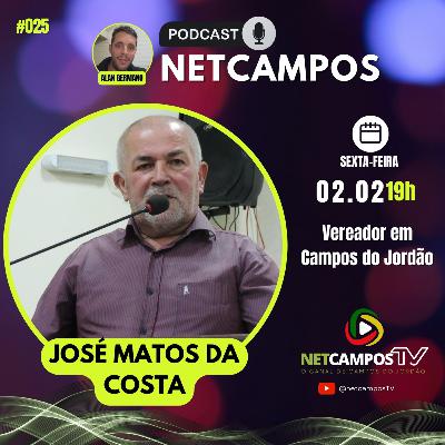 PodCast NetCampos #025: José Matos da Costa: Vereador em Campos do Jordão PodCast NetCampos #025: José Matos da Costa: Vereador em Campos do Jordão