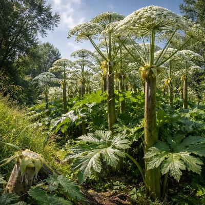 Giant Hogweed Blinds and Burns Skin Giant Hogweed Blinds and Burns Skin