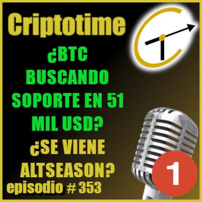 [Parte 1] ¿BTC BUSCANDO SOPORTE EN 51 MIL USD? | ¿SE VIENE ALTSEASON? | Luis A. Gonzalez.