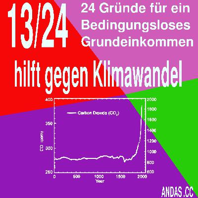 13 hilft gegen die Klimakatastrophe 13 hilft gegen die Klimakatastrophe