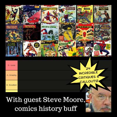 Tier List: Spider-Man Comic Covers, 1960s pt 2
