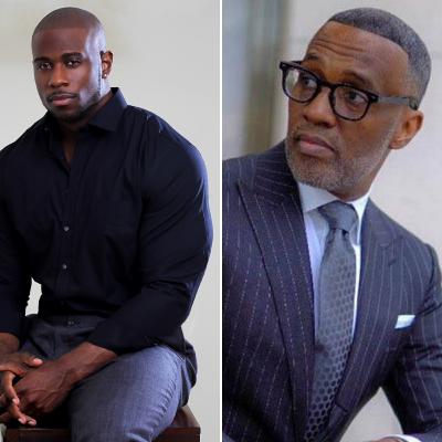 Kevin Samuels & Derrick Jaxn. Kevin Samuels & Derrick Jaxn.