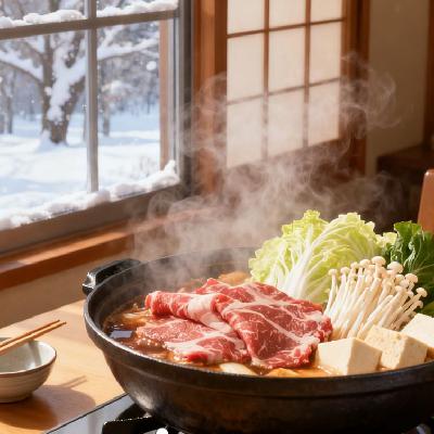 她的小窝|暖冬一人食：寿喜烧靓汤brunch10分钟搞定，吃饱喝足等幸福！