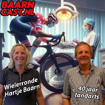 Wielerronde hartje Baarn | Tandarts Havenga 40 jaar in het  vak