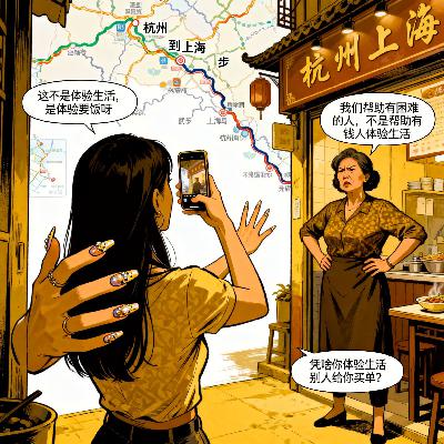 女子挑战不花钱生活，被餐馆老板教育：是挑战极限，还是道德绑架？