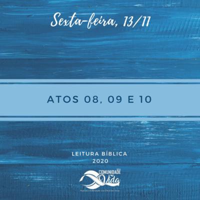 Atos 08, 09 e 10