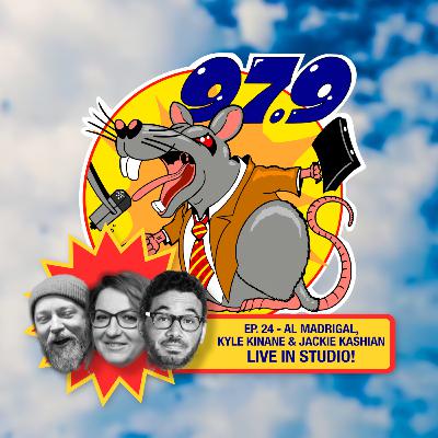 Al Madrigal, Kyle Kinane & Jackie Kashian Live in Studio!