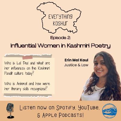 Influential Women in Kashmiri Poetry | Erin Mal Kaul