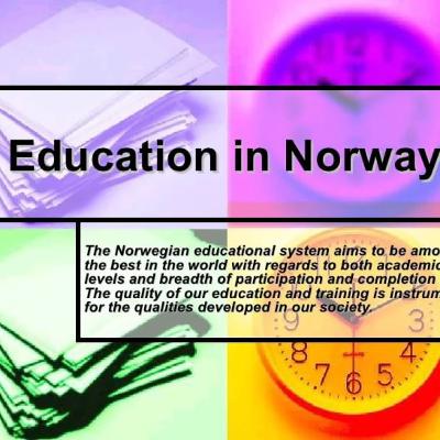 The educational systems in Norway.