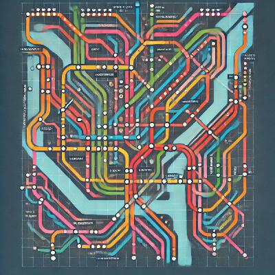 ¿Alguna vez has intentado descifrar un mapa de metro que parece más un plato de espagueti que una guía de transporte?