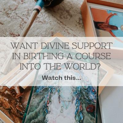 Want divine support in launching a course? Want divine support in launching a course?