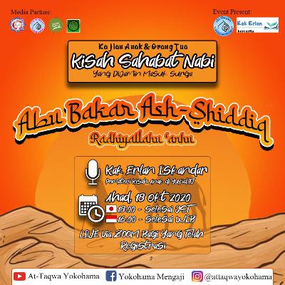 kajian bersama kak Erlan Iskandar Sirah Sahabat Abu Bakar As Siddiq