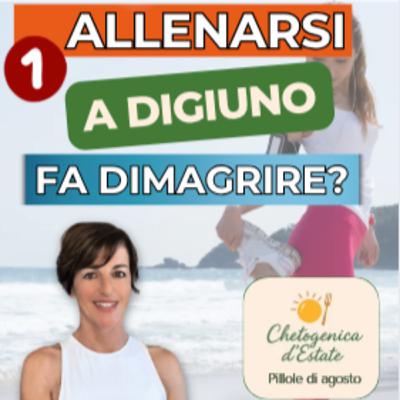 Pillole chetogeniche di agosto: Allenarsi a digiuno fa davvero dimagrire?