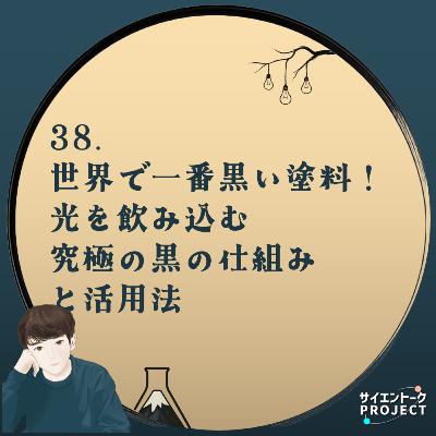38. 世界で一番黒い塗料！光を飲み込む究極の黒の仕組みと活用法