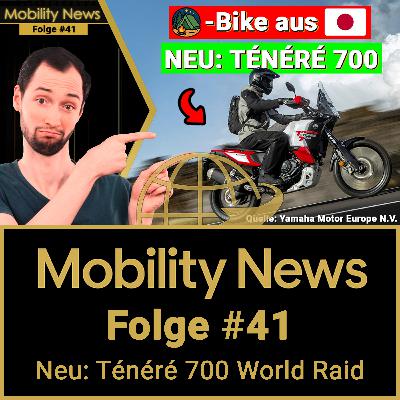 Reise-Enduro neu gedacht?! Yamaha ÜBERZEUGT mit der Ténéré 700 (2026) World Raid u.v.m. | Mobility News #41
