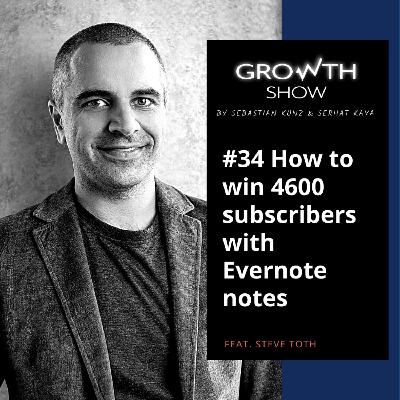 #34 How to win 4600 subscribers with Evernote notes