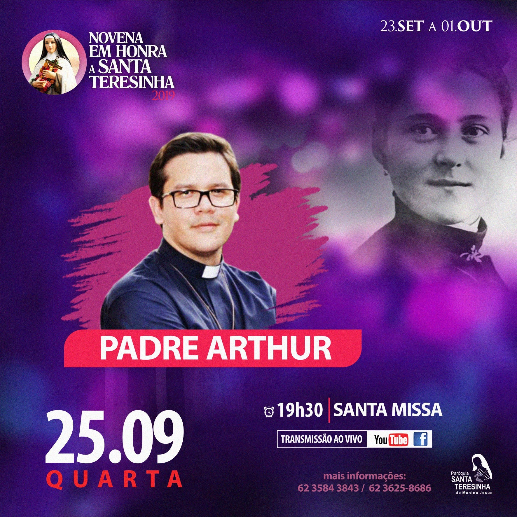 Novena de Santa Teresinha 2019