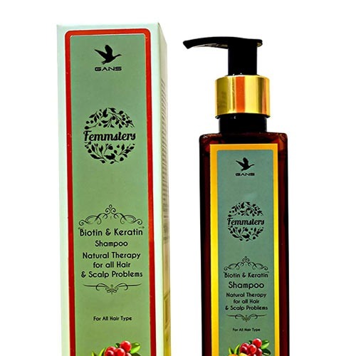 Buy  Gans Biotin & Keratin Shampoo 200ML at Best Price in India | TabletShablet