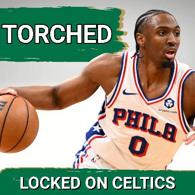Three Point MELTDOWN: Celtics Stunned as VJ Edgecombe, Sixers TORCH the Defense