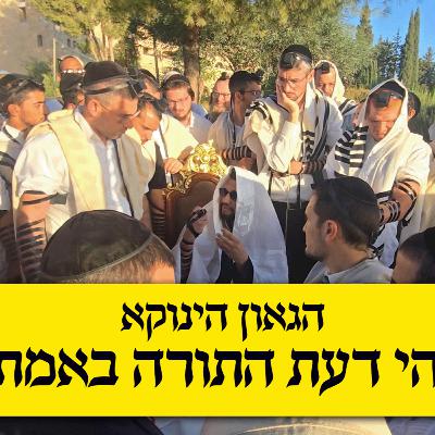 מהי דעת תורה באמת | הגאון הינוקא בשיחה מרתקת