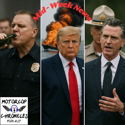 Trump Has Drug Boat Destroyed, Officer Fired DUI on Duty