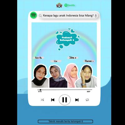 Kenapa lagu anak indonesia bisa hilang?