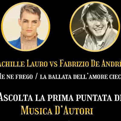 Achille Lauro vs Fabrizio De André - Me ne frego / La ballata dell'amore cieco (Musica d'autORI)