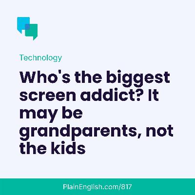 Seniors are the new screen addicts Seniors are the new screen addicts