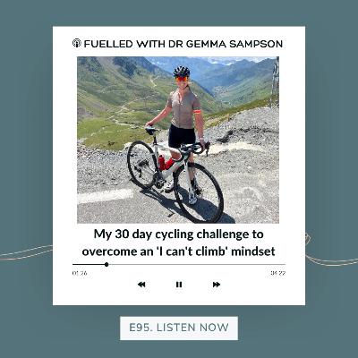 95. My 30 day challenge to overcome an 'I can't climb' mindset 95. My 30 day challenge to overcome an 'I can't climb' mindset