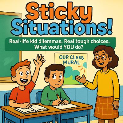 🎨 Sticky Situations! – Episode 1: The Classroom Mural Mix-Up