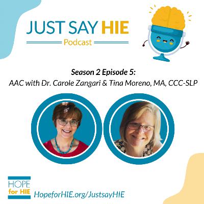 AAC with Dr. Carole Zangari & Tina Moreno, MA, CCC-SLP AAC with Dr. Carole Zangari & Tina Moreno, MA, CCC-SLP