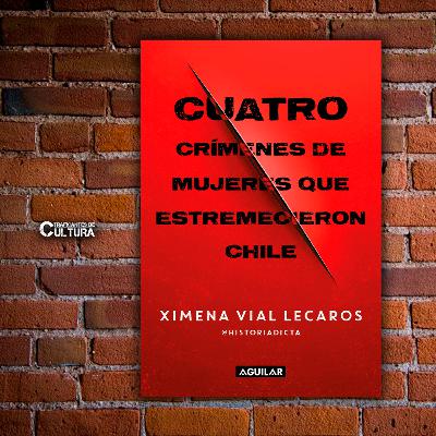 Ximena Vial, autora de "Cuatro crímenes de mujeres que estremecieron Chile"