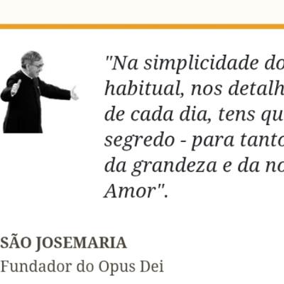 A busca da santidade na vida cotidiana!