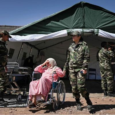 Séisme au Maroc : l'héroïsme des femmes militaires en première ligne