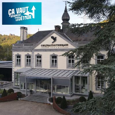 Chaudfontaine vaut vraiment le Détour (2) : Apparition, fast food antique et Château des Thermes