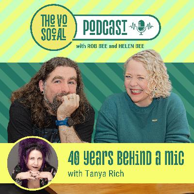 74: 40 Years Behind the Mic – Guest Tanya Rich with hosts Rob Bee and Helen Bee