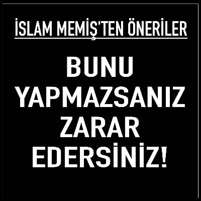 Parite ile işlem nasıl yapılır? İslam Memiş'ten yatırımcılara uyarı