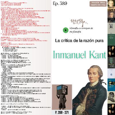 #389 LA CRÍTICA DE LA RAZÓN PURA #Día20 | I: LA ILUSIÓN TRASCENDENTAL