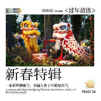 Vol.34 新春特辑｜一本正经聊春节，中国人骨子里的烟火气
