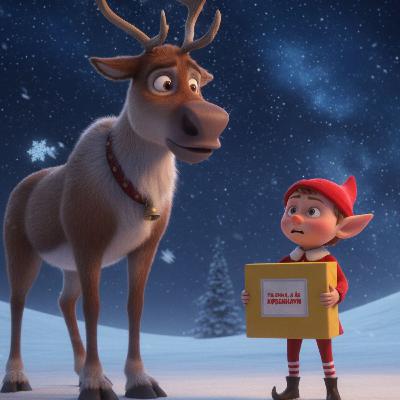 Postnissen Pjok og den vigtige pakke - en hyggelig julegodnathistorie