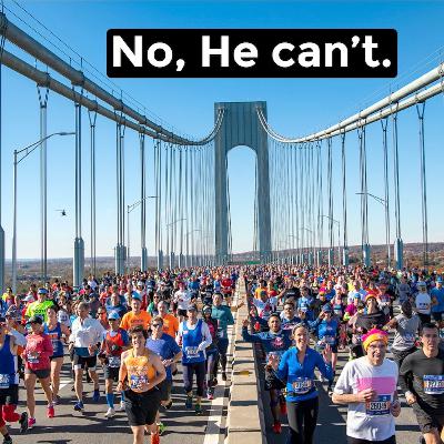 Can Slik run the marathon without training???