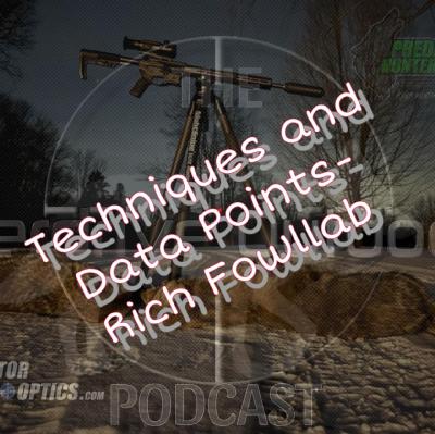 Predator techniques & data points- Rich Fowllab