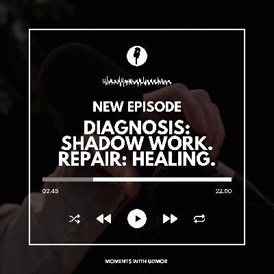 Diagnosis: Shadow work; Repair: Healing. Without these two, you won't enjoy being authentic. Diagnosis: Shadow work; Repair: Healing. Without these two, you won't enjoy being authentic.