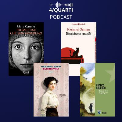 4/quarti: Faggiani, Osmann, Carollo, Salvi: i libri più interessanti questa settimana in libreria